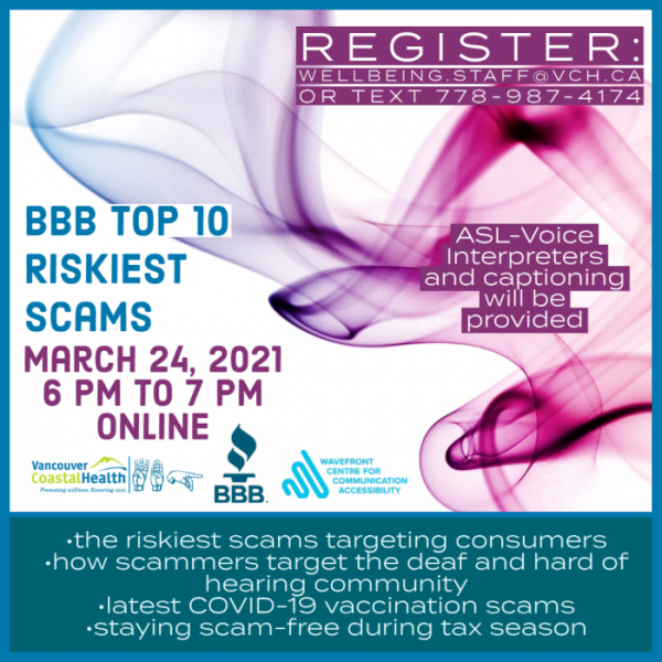 Flyer about BBB Top 10 Riskiest Scams