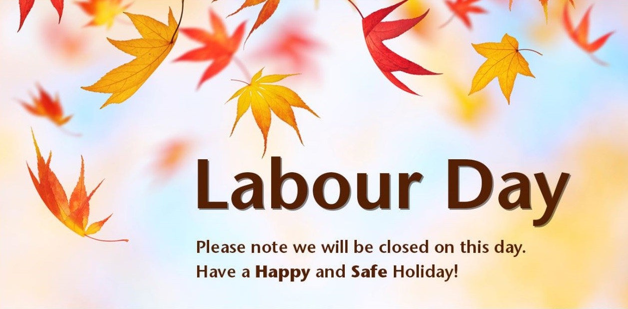 Labour Day Office Closed VCH Deaf Well Being