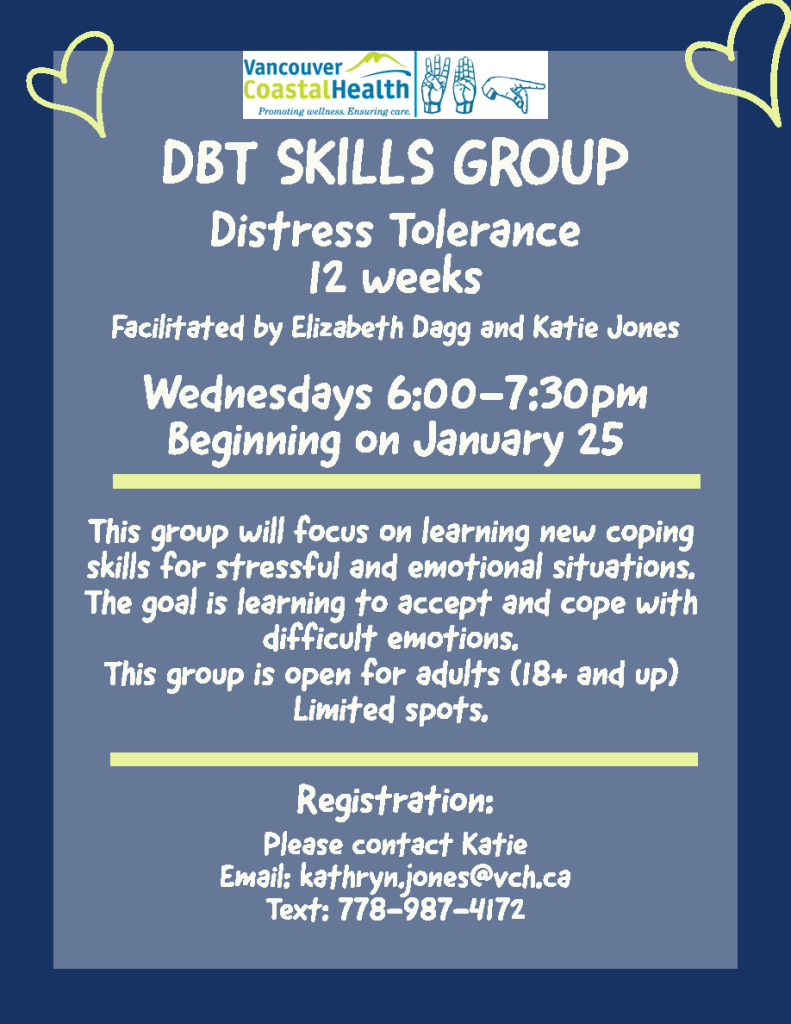 DBT Skills Group flyer